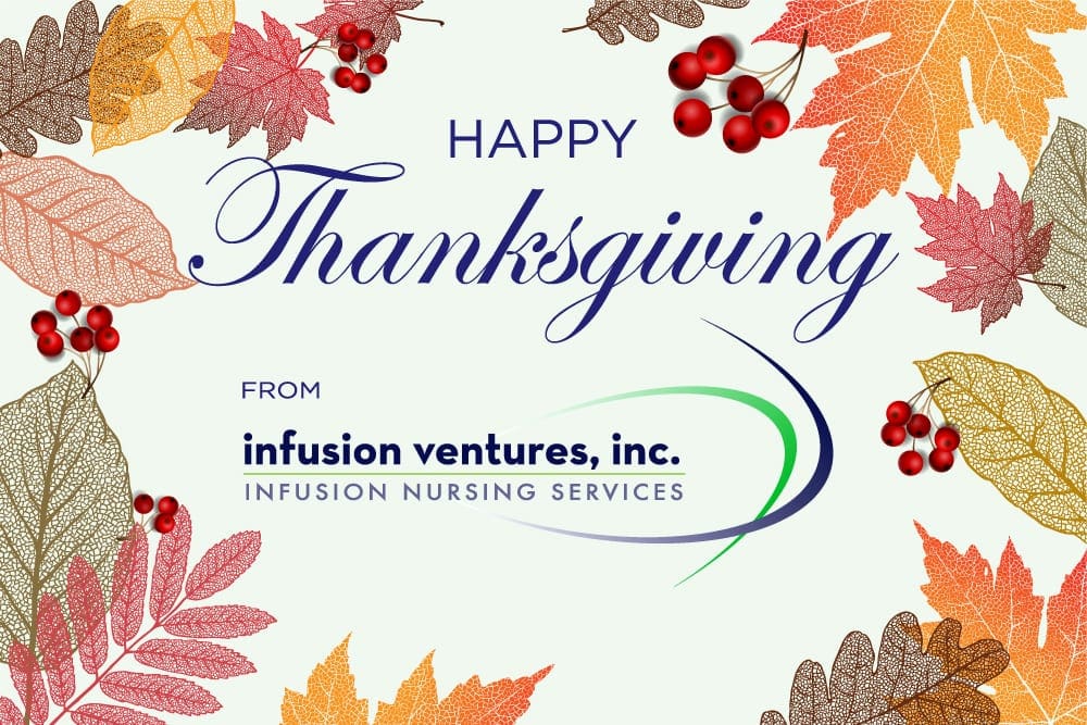 Wishing our friends and colleagues a safe and Happy Thanksgiving from Infusion Ventures!