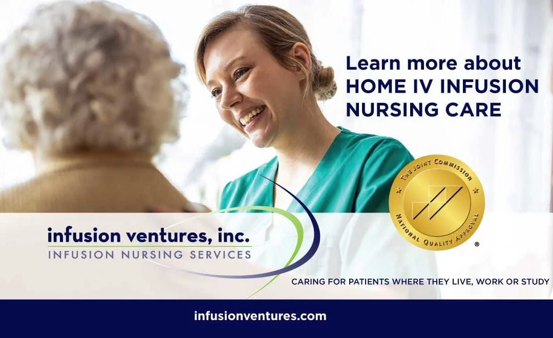 Want to learn more about Infusion Therapy? We invite you to visit our FAQ page for information about infusion therapy, home infusions and other specialty therapy facts.